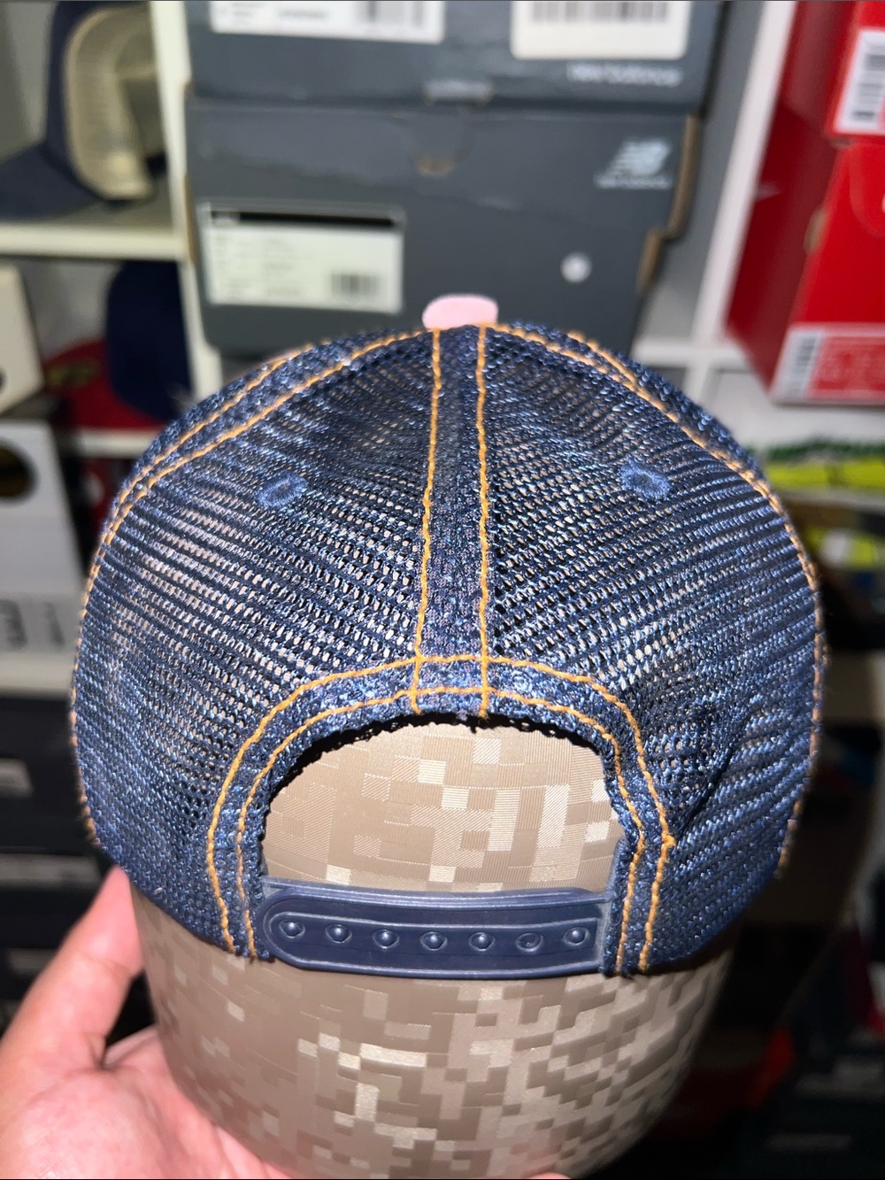 Von Dutch Pink Suede Trucker Hat - Picture 2 of 4